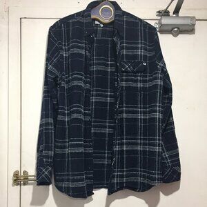 LUCKY BRAND CASUAL PLAID SHIRTS SIZE L